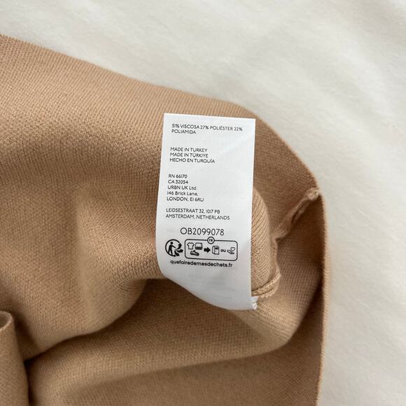 Anthropologie Maeve NWT Belted Muscle Sweater Sleeveless Vest, Size Small - Picture 11 of 12